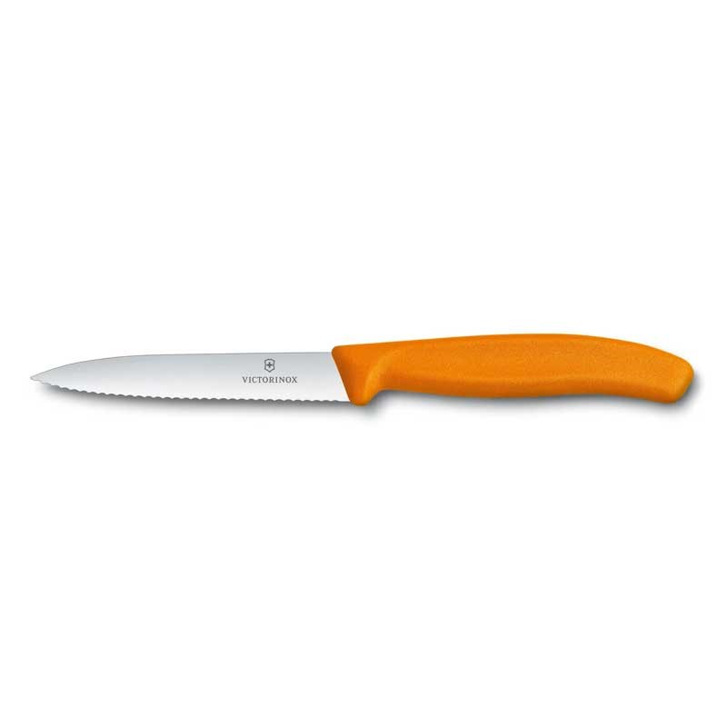 Victorinox 6.7736.L9 SwissClassic 10 cm Tırtıklı Soyma Bıçağı